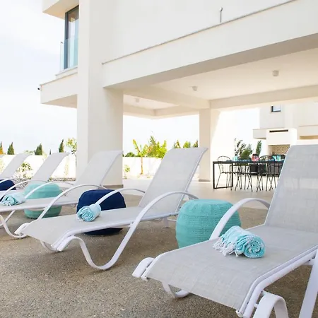 Villa Billy's Place Protaras Luxury With Private Pool With Heated Pool Option For Autumn And Winter Months
