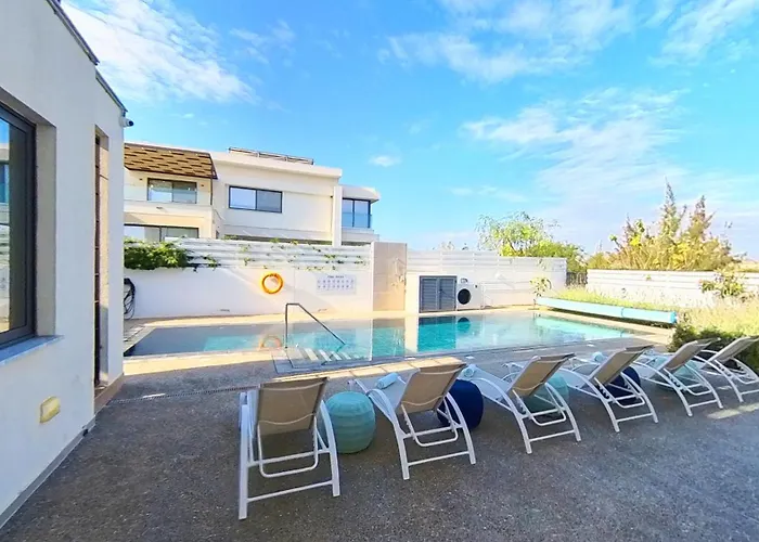 Villa Billy's Place Protaras Luxury With Private Pool With Heated Pool Option For Autumn And Winter Months